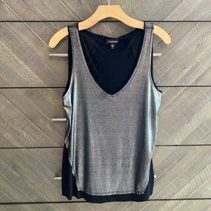 Metallic tank top from bebe